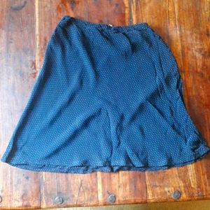 Blue micro dot Salaam! skirt